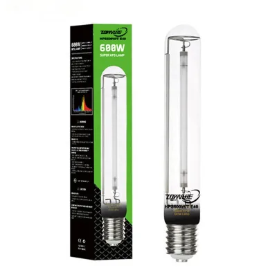 Plant Fill Light Bulb Growth Bulb High Pressure Sodium Hydroponics E40 HPS600w Super Bulb Sodium Lamp Light