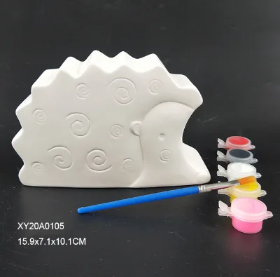 DIY Ceramic Piggy Bank for Kids Creative Animal-Shaped Money Saving Pot Paint Your Own Ceramic Bank for Children