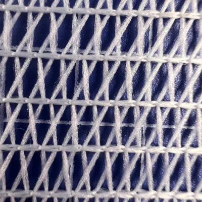 Popular White Mesh Fabric 100% Polyester Knitting Mesh Fabric
