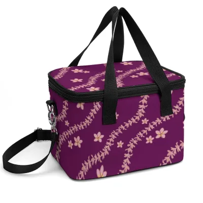 Factory Promotional Outdoor Picnic Camping Insulated Hawaii Style Cooler Bag Leakproof Portable Ice Insulation Bag