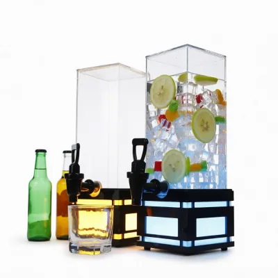 Custom Powder Coating 12oz Christmas Product Wine Cooler Double Wall Bottle Insulator Holders Plastic Rim Party Home Travel