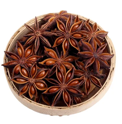 Guangxi Yulin Factory Supply Origin of Goods Wholesale Bulk Seasoning New Goods Spices Halogen Spot Star Aniseed Kemasan 1kg/dried Star Anise Bulk Wholesale Spices Herbs