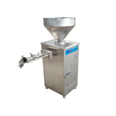 60L Industrial Vacuum Sausage Filler Stuffer Pneumatic Quantitative Kink Enema Machine