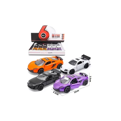 Alloy Pull Back Racing Toy With Light and Music