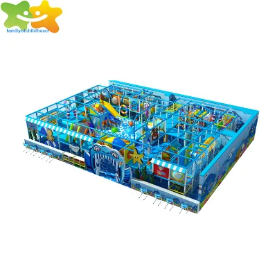 Ocean Theme Children Ball Pool Kids Play Area Indoor Playground Equipment