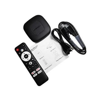 T1 ATV Android 13.0 Quad Core Settop Box 4K+ 2.4/5G WiFi Vivid HDR Video Player Voice Remote Allwinner H313