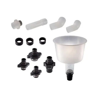 Auto Coolant Funnel Spill Proof Coolant Flush Set Radiator Bleeding for Passenger Cars Radiator Bleeding Funnel