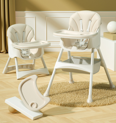 Wholesale Toddler Infant Unique 3 in 1 Children Eating Dining Modern Booster Sitter Seat Kids Feeding High Baby Chairs