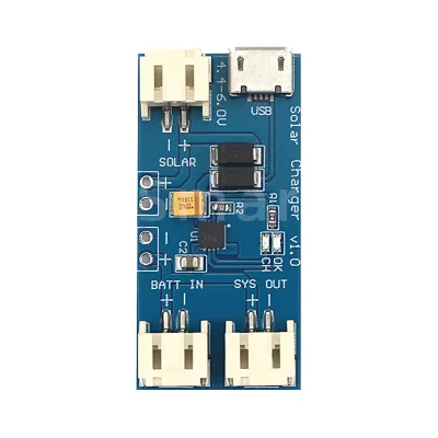 1 Cell LiPo Lithium Battery Charging Module CN3791 MPPT Solar Charge Controller Board 12V 2-Pin JST Connectors