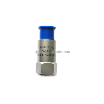 Durable 10g Industrial Automation Acceleration Sensor Stainless Steel 15-30VDC 4-20mA 1/4-28 Physical Measuring Instrument