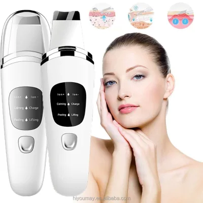 Wireless Ultrasonic Skin Cleaner Home Use Beauty Care Tool Skin Scrubber Professional Skin Scrubber