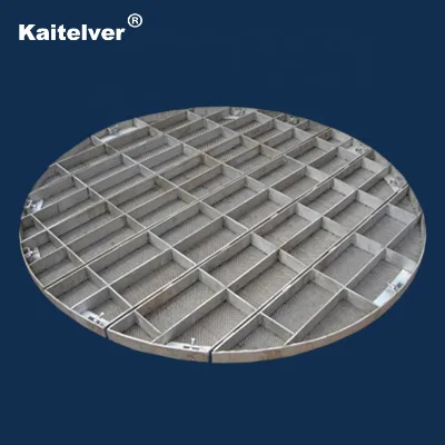 Metal Stainless Steel Column Internal Packing Support and Packed Bed Limiter for Structured Packing