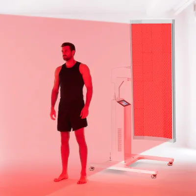 Suyzeko 1280 High-Density 810nm Full Body Standing Red Light Therapy Device 1-Year Warranty UK Plug Muscle Relaxation for Weight
