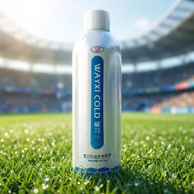 Oem Wayxi Freezing Spray 450ml Instant Cooling for Gym Marathon & Outdoor Heat Relief and Pain Relief