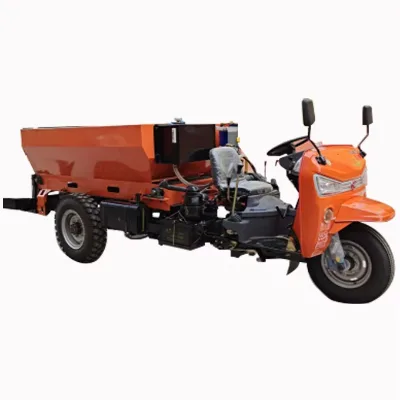 High-Power Diesel Tricycle for Robust Fertilizer Transport Chassis Spreaders Category