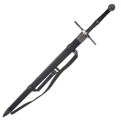 The Witcher 3 Wild Hunt Foam Rubber Geralt Silver Sword Cosplay Prop Geralt Toy Sword