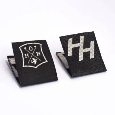 Programmable Woven NFC Enabled Center Fold Tag