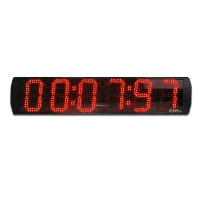 GX Precise Timing Large Size Display Digital Countdown Timer Wall Clock for Industrial Outdoor Sports Games Races Manufacturer