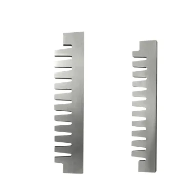 Tungsten Carbide Strip Blades & Comb Cutting Knives, Precision Ground Carbide Blade for Plastic & Rubber Cutting