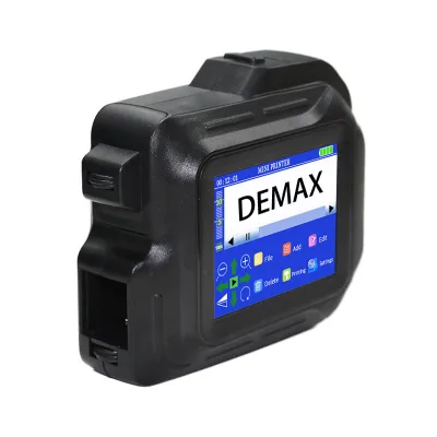 12.7mm Tij Fast Dry Ink Mini Portable Inkjet Printer for Glass Bottles