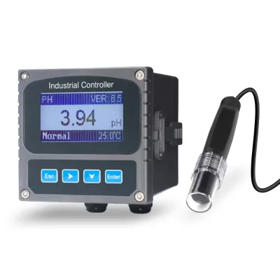 Digital Dual Relay pH Controller With Temperature Compensation for Hydroponics System and Indoor Plant Grow