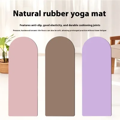 Ergonomic PU Bulk Yoga Mat, Body Fit Natural Rubber Mat, Custom Print Bulk Yoga Mat for Luxury Wellness Resort Bulk Project