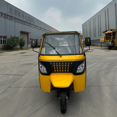 DXLY 2026 New Model Tuk Tuk Motorcycle Passenger Taxi 151-200cc Displacement Petrol Closed Body Three-Wheel Tricycle 5