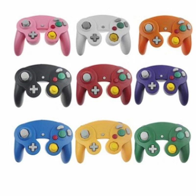 NEW  NGC JOYSTICK GC CONTROLLER Game Cube WIRED Controllers COLOURFUL