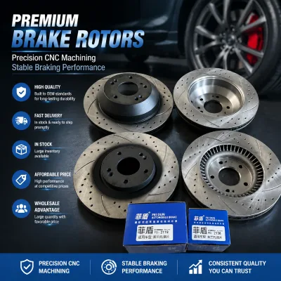Wholesale Car Brake Rotor Front OE 51712C5000 Rear OE 58411C5000 For Kia Sorento 2015-2020, High Quality Fast Shipping