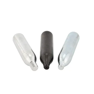Compact Portable 12g CO2 Disposable Small Gas Cylinder Non-Threaded for Outdoor War Games