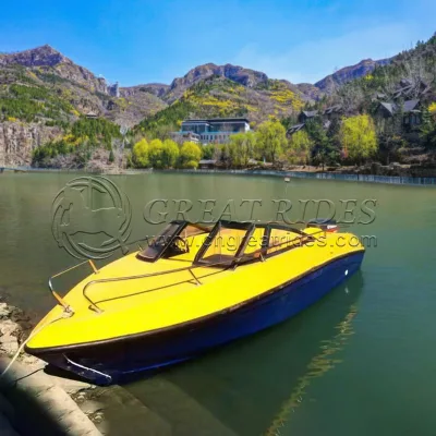 Large Space High Quality 6m/19.6ft Fiberglass Cruiser Fishing Boat for Sale Low Price Fishing Boat
