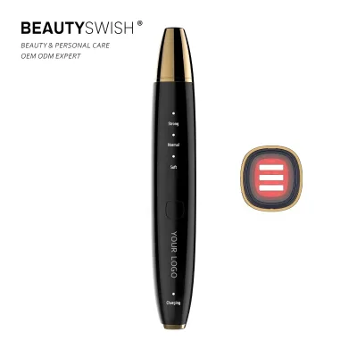 2023 Factory Inductive Charging Radio Frequency LED Red Light Vibration Eye Beauty Facial Device Anti Aging Eye Beauty Device