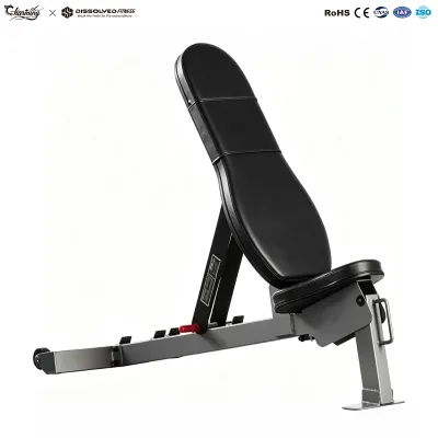 Commercial Gym Bench Leg Press Extension Press Bench Adjustable Multifunction Plate Loaded Commercial Dumbbell Bench for Gym