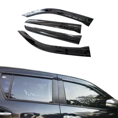 Wholesale Weather Shield Car Rain Guard Side Window Deflector Sun Visor for Toyota Hilux New TRAVO 2026