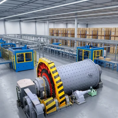 Adopt Forged Alloy Steel Rod As Grinding Medium, Uniform Finished Particle Size, Less Over-grinding Stone Powder