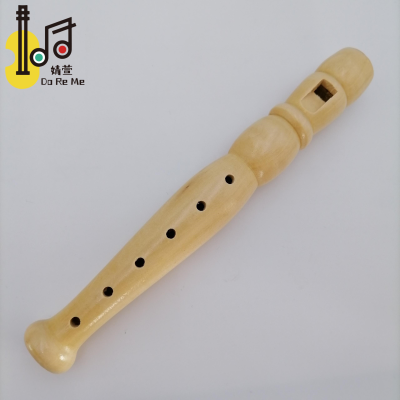 Wood Flute Wind Instrument Flute for Practice
