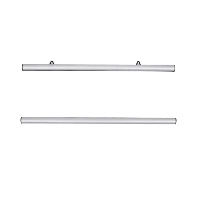 Ceiling Mount Easy Loader Aluminum Gripper Poster Rail