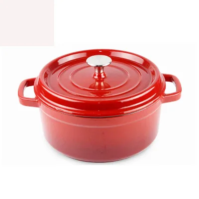 Cast Iron Enamel Pot Cookware Carbon Steel Enamel Dutch Oven Pot Set