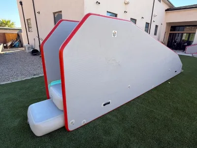Waterproof Floating Connection Slide Lake Floating Recreation Zone Dual Air Chamber Double Safety Design