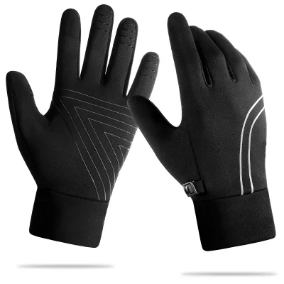 Touchscreen Running Winter Mens Warm Gloves Liners Sport Velo Handschuhe Warm Gloves