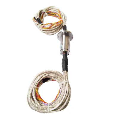 Ingiant Miniature slip ring out diameter 16mm 16channels electric signal flange connection
