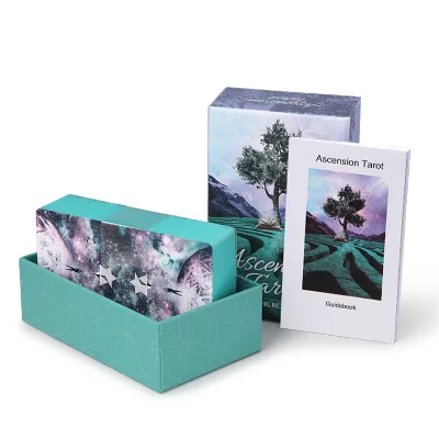 Top Quality Astrology Tarot Cards OEM Gilded Edges Custom Printed Tarot Cards