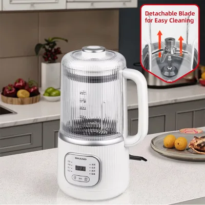 1200ml Multifunctional Smart Automatic Multi-Purpose Blender with Pure Copper Motor and Glass for Household Use (German)