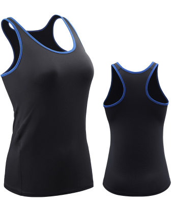 Hot Sale Workout Breathable Skin Friendly Gym Fitness Women Tight Fitting Top Wear