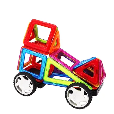 60PCS Hollow Frame Magnetic Blocks Creative Hollow Splicing Educational Play Toy
