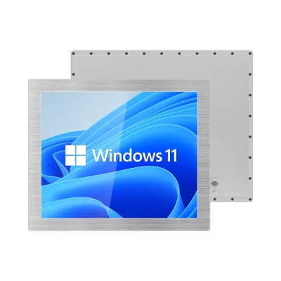 17 Inch Embedded Capacitive Touch Screen J1900 J6413 I3 I5 I7 CPU IP65 Waterproof PCAP Industrial Panel Pc