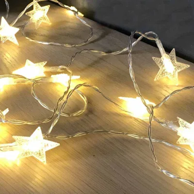 10 LED Little Star Color Light String with Battery for Christmas Home Outdoor Decoration Festival Decoration Led String Light