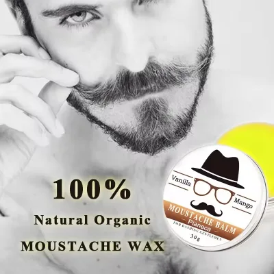 OEM Conditioning Beard Balm, Smooth, Shape, Moisturize & Soften Coarse,Natural Beard Conditioner Wax with Shea Butter Beard Balm