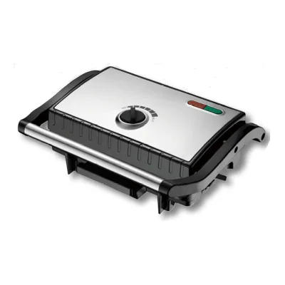 China Manufacture Panini Press Grill Sandwich Maker with Ss Panel in Low Price