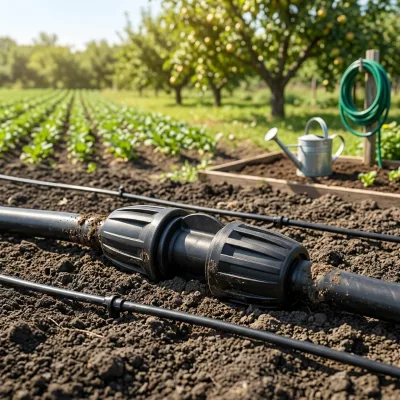Quick Connect 1/2 Inch Plastic Coupling Connector for Drip Irrigation Garden Hose Pipe Fitting